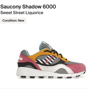 Saucony Shadow 6000 Sweet Street Liquorice